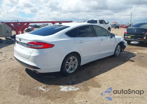 2018 Ford Fusion Se из США, поврежденный, VIN 3FA6P0HD4JR166929